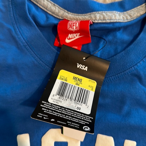 Nike Detroit Lions T-Shirt Small NWT - Picture 3 of 5